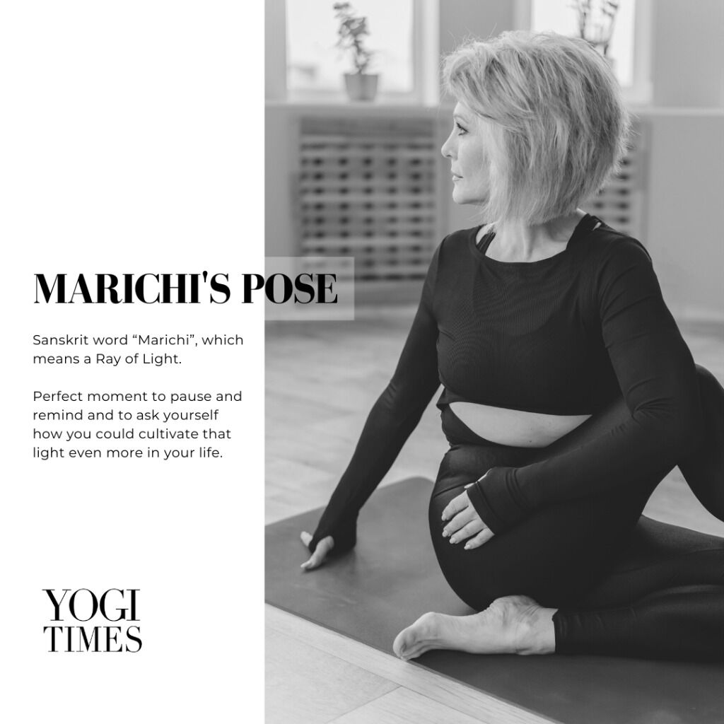 Marichi's  pose 