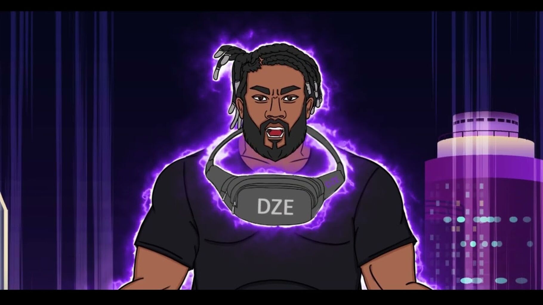 DZE LIKE RZA ~ "Dark Man DZE" (Official Music Video)