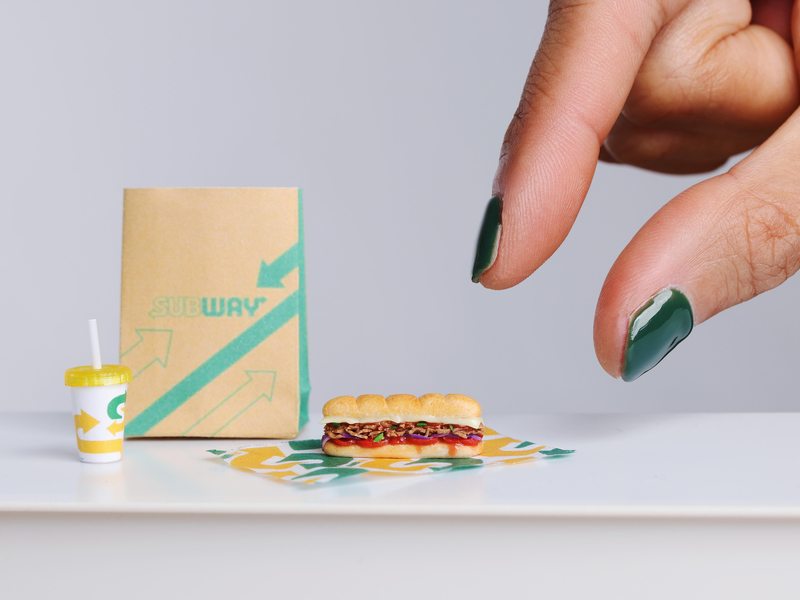 Subway worked with a miniatures artist on the &lsquo;world&rsquo;s smallest sub&rsquo;
