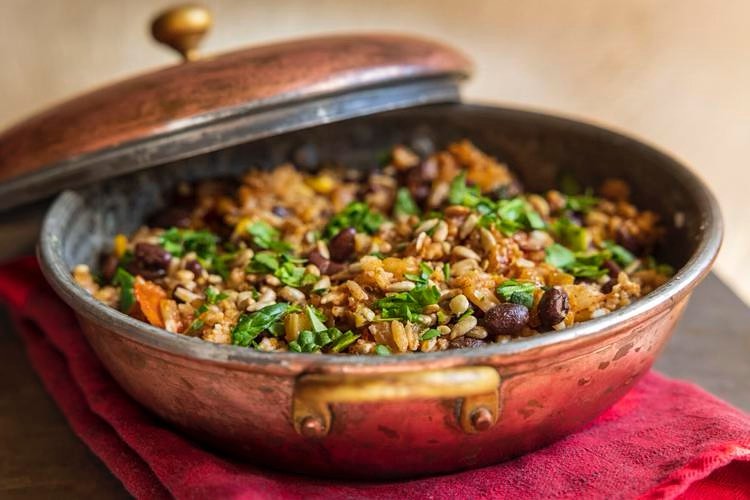 Parade party potluck? Bring meatless lasagna, versatile rice or portable bread pudding