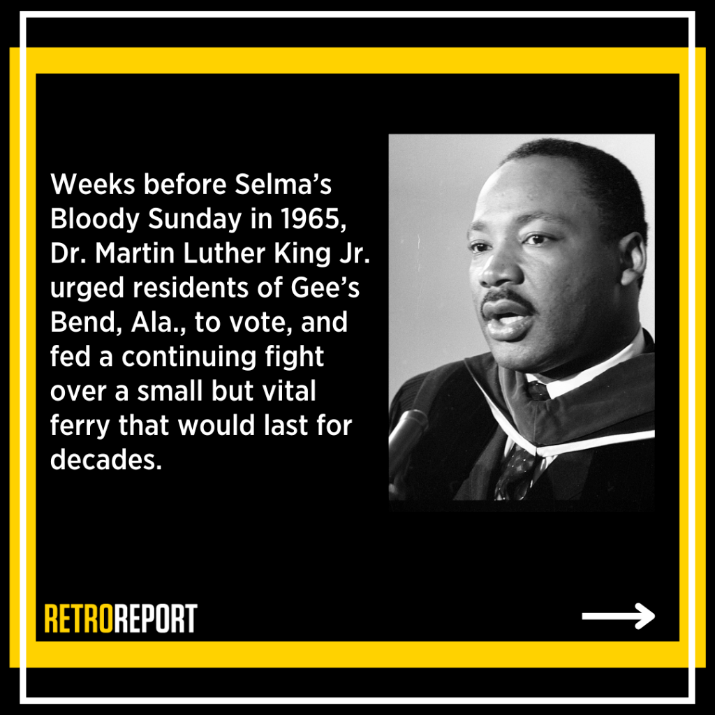 Dr. Martin Luther King at Gee&rsquo;s Bend