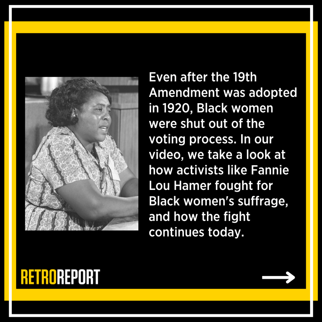 Suffrage for Black Women
