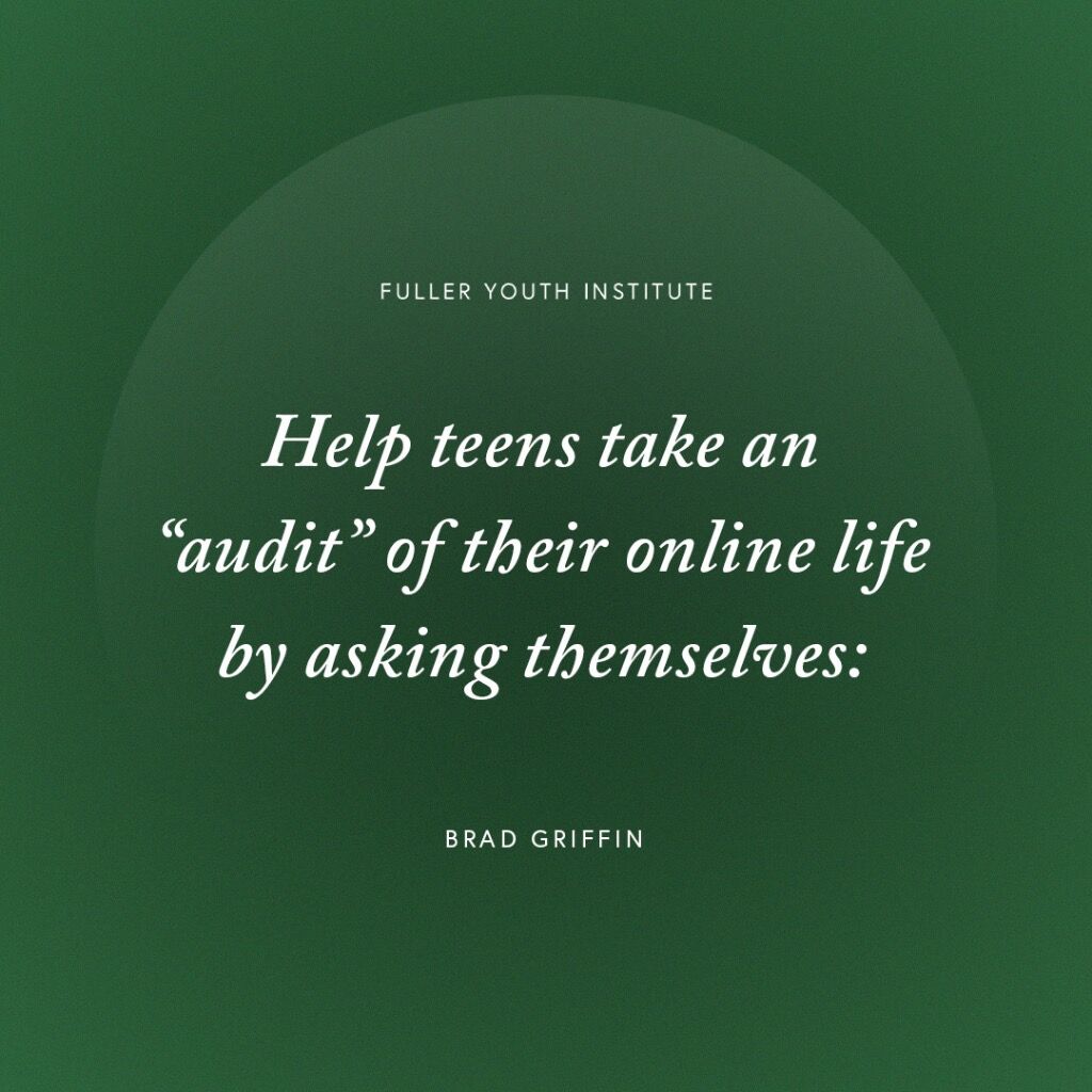 Help teenagers find belonging in a digital world
