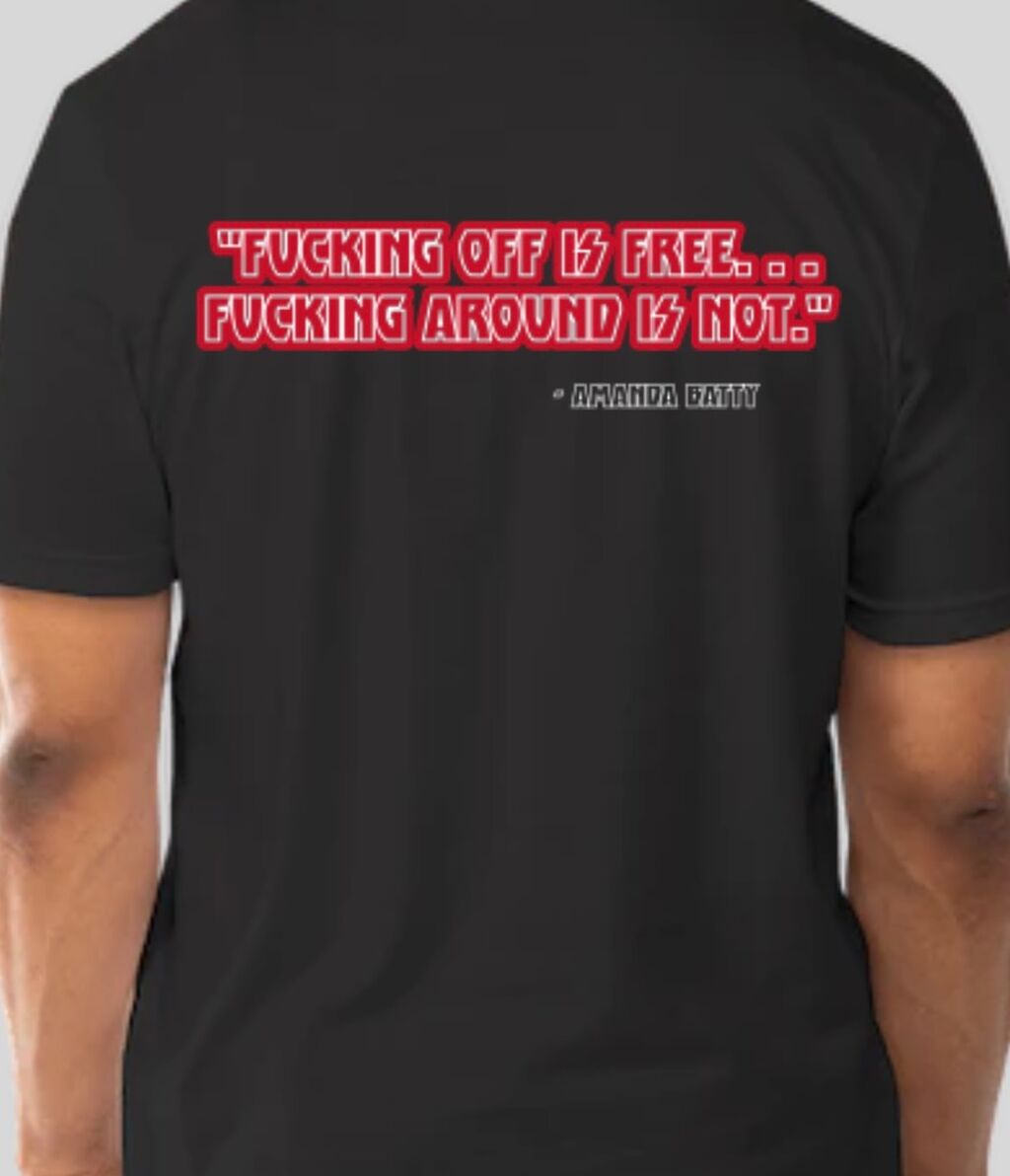 &lsquo;Fucking Off Is Free&rsquo; T-Shirt