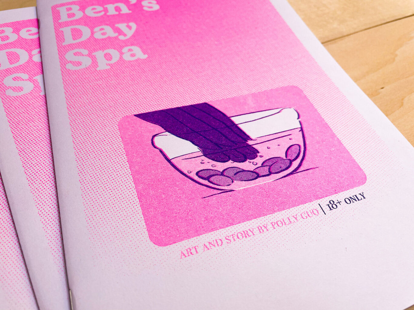 Newest release: Ben's Day Spa RISO