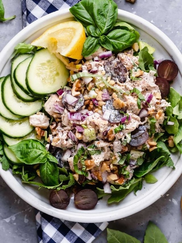 Chicken Waldorf Salad (Meal Prep Reel)