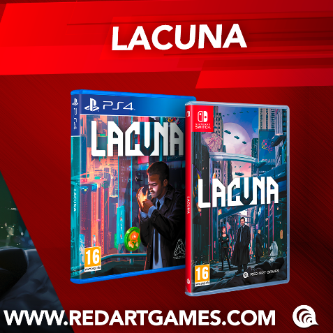 Lacuna PlayStation4 & Nintendo Switch physcial release!
