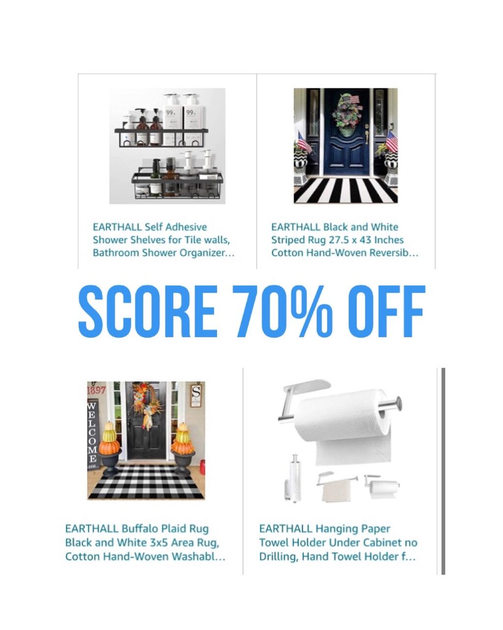 70% OFF household products 