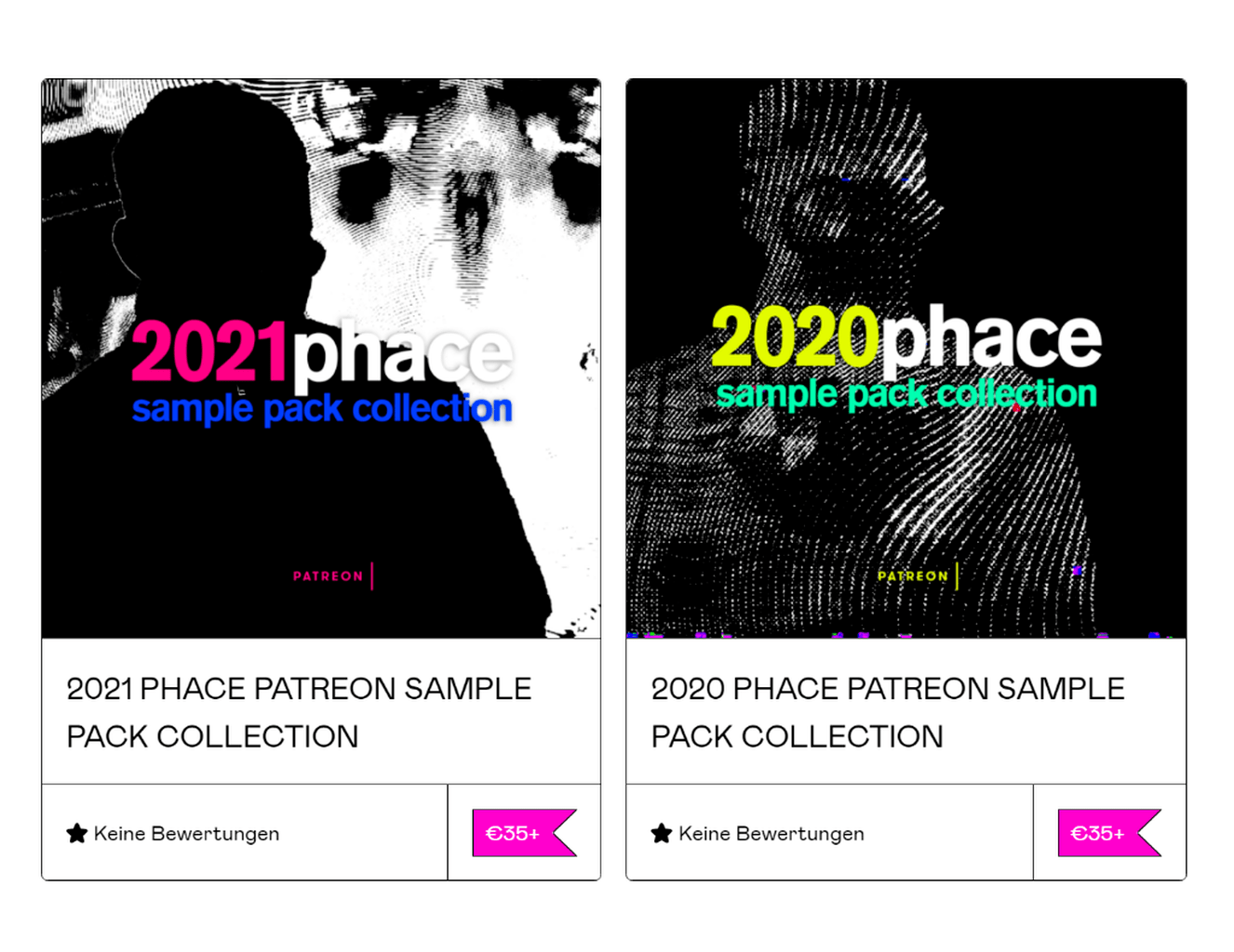 PHACE PATREON SAMPLE PACK ARCHIEVE