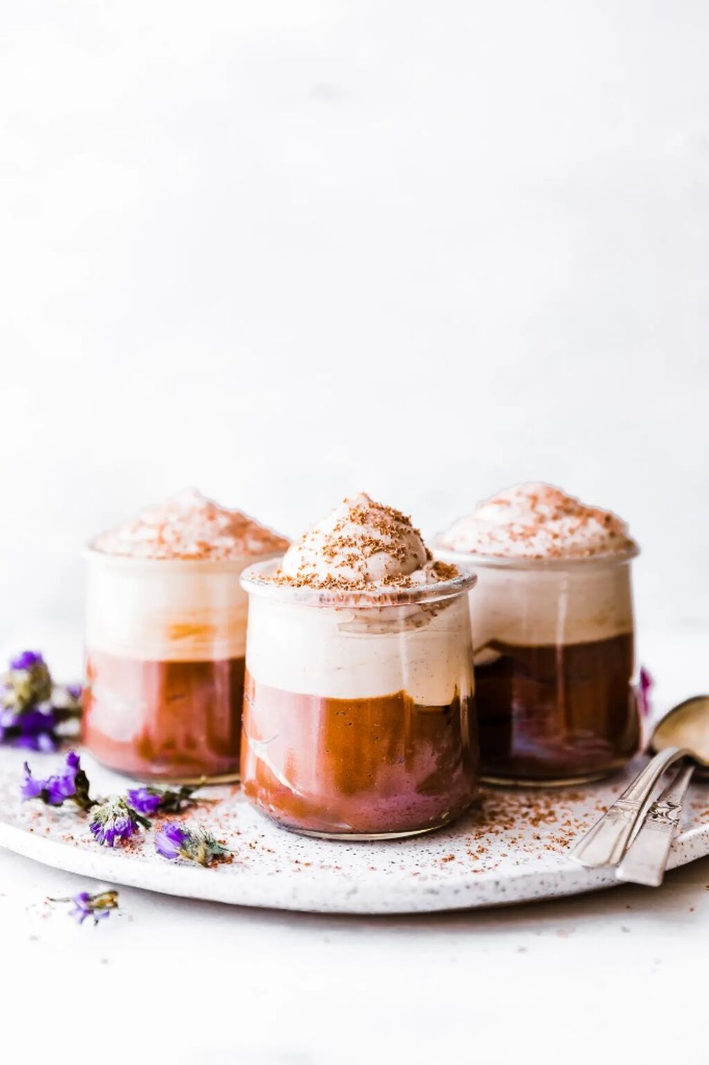 Vegan dark chocolate mousse