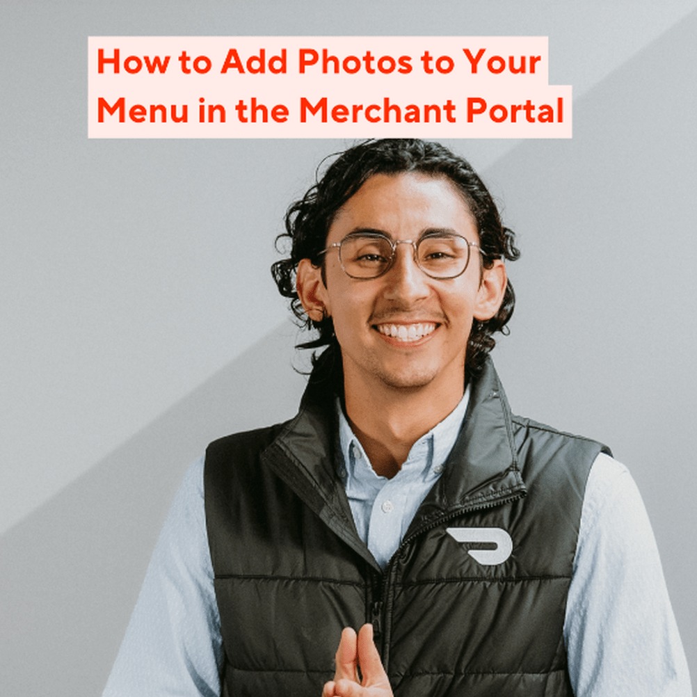 How To Add Photos To Your Menu