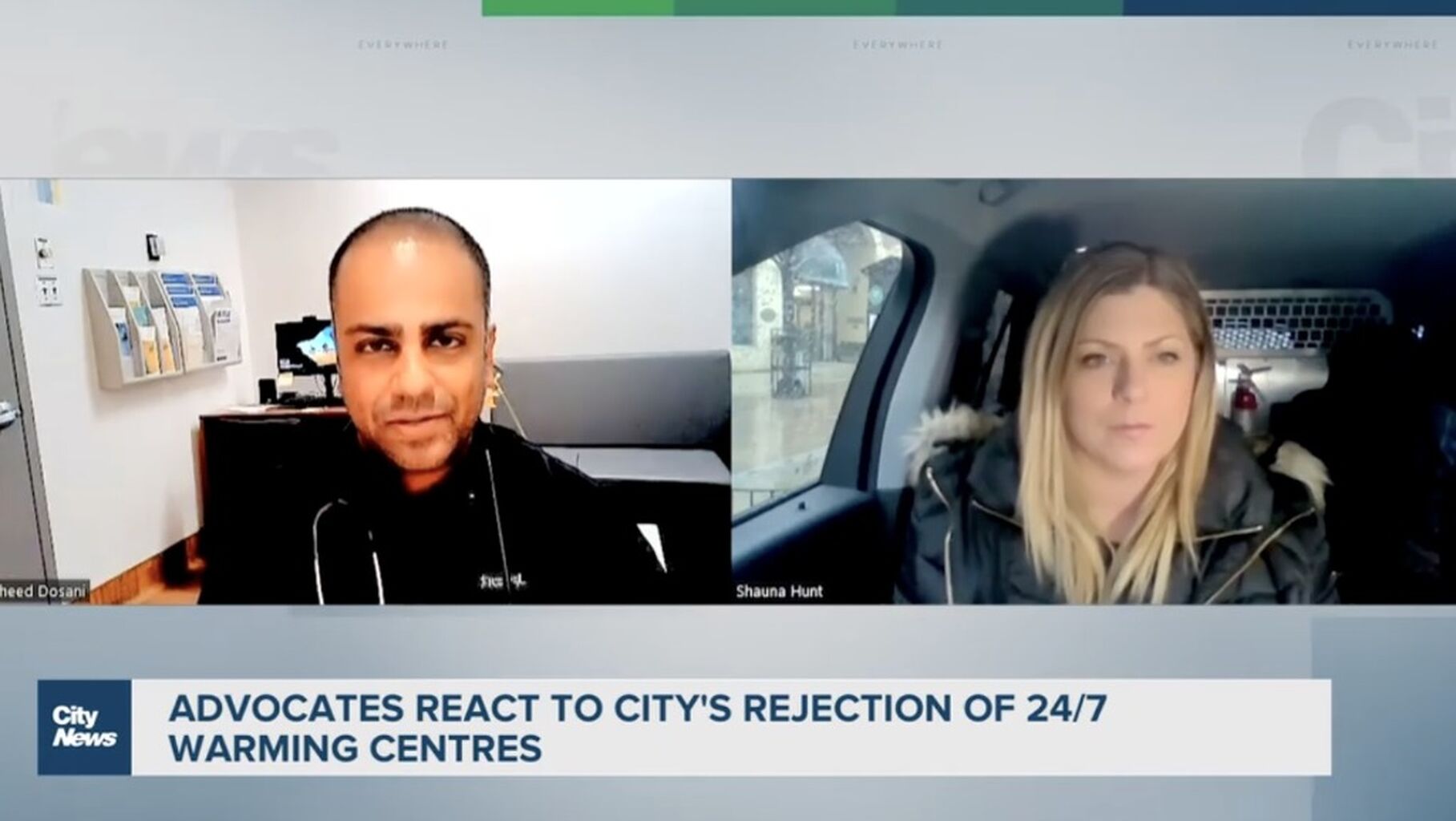 CityNews Toronto: Advocates 'frustrated and appalled' by city's rejection of 24/7 warming centres