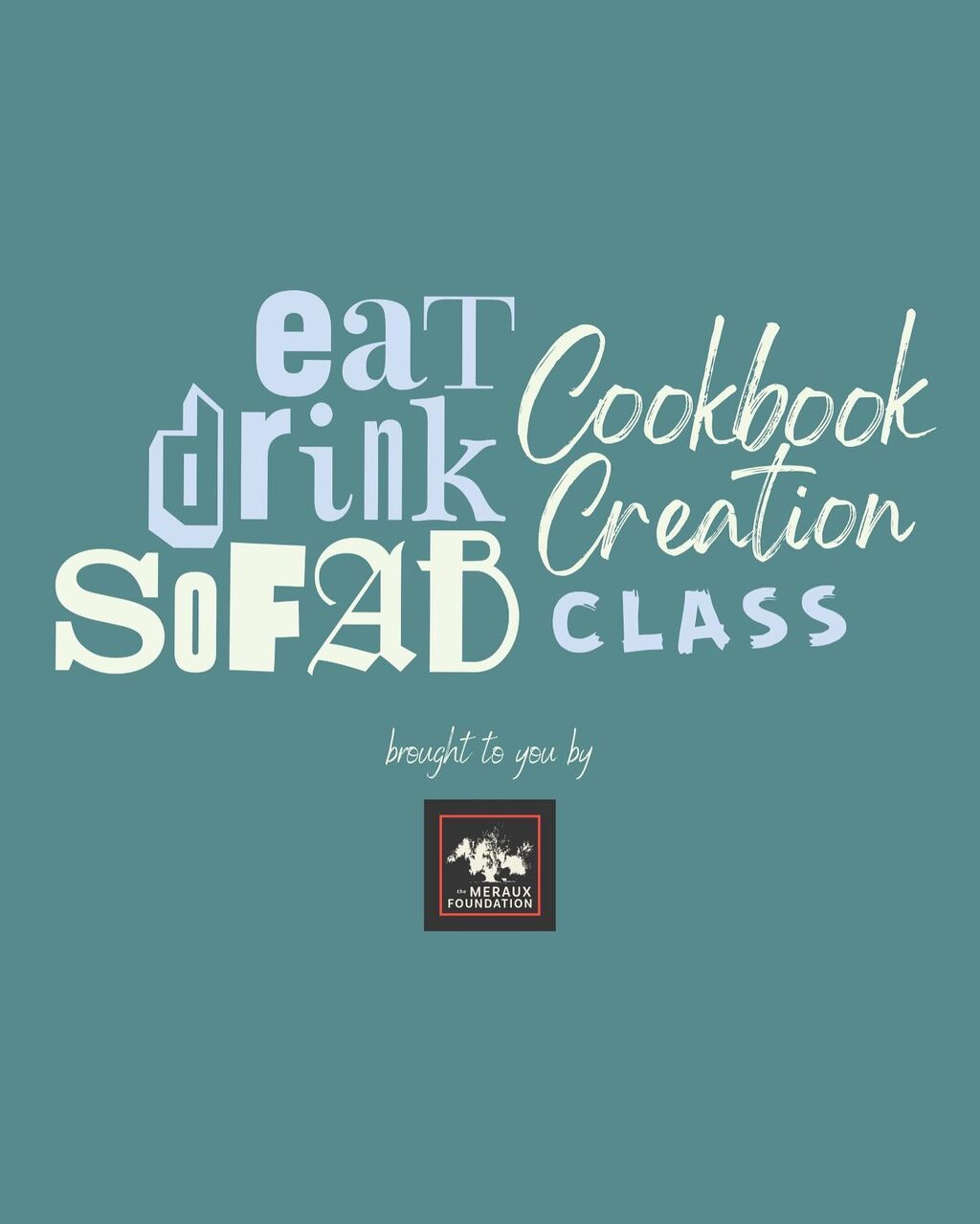 cookbook creation class