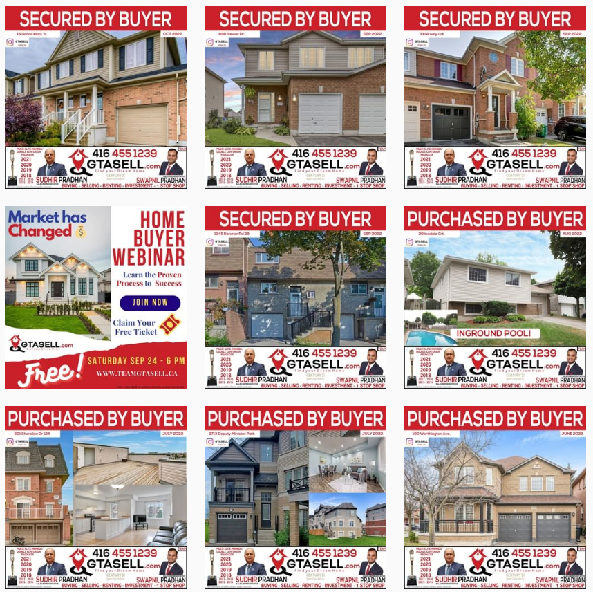 GTA Homes Under $1M