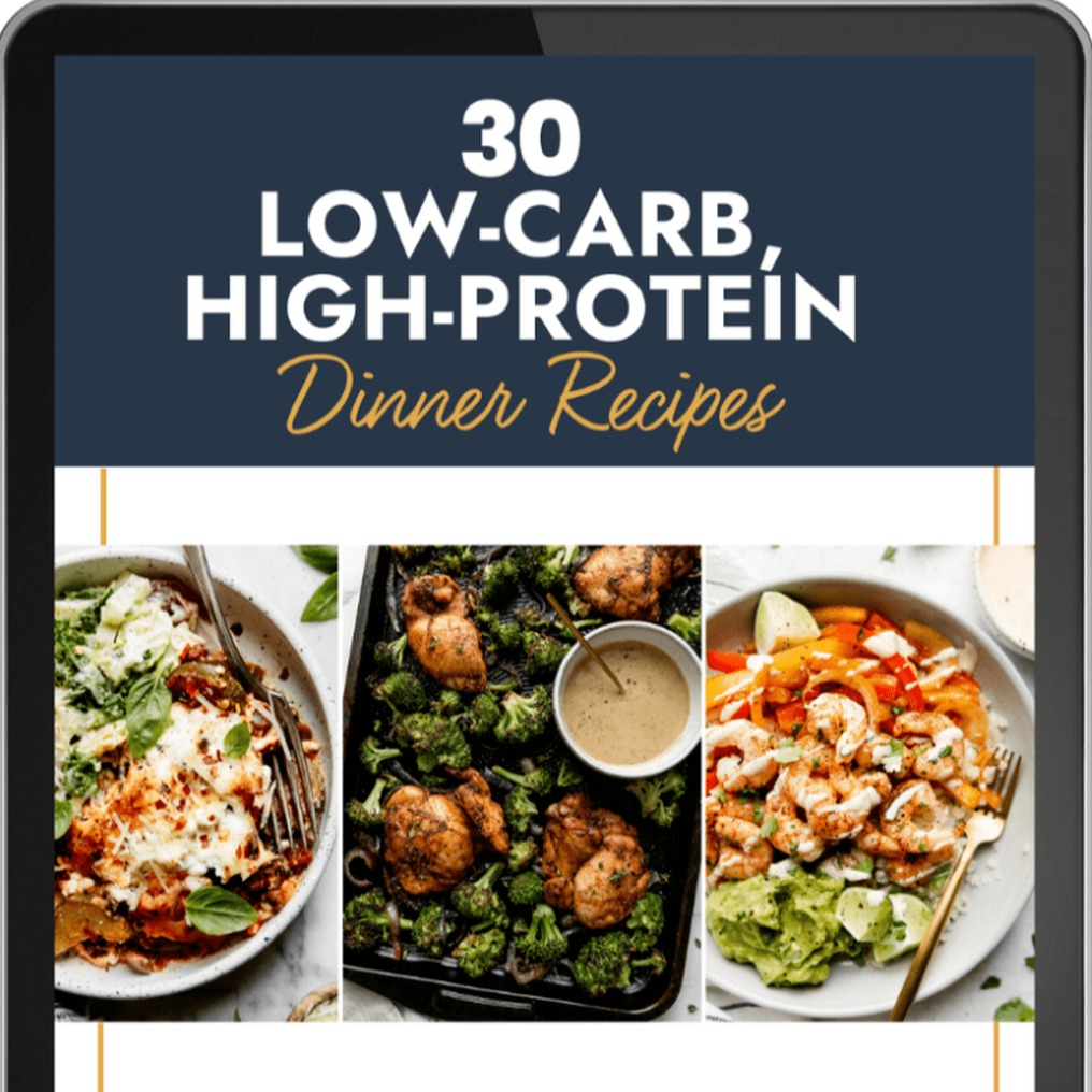 30 Low-Carb High-Protein Dinners Ebook
