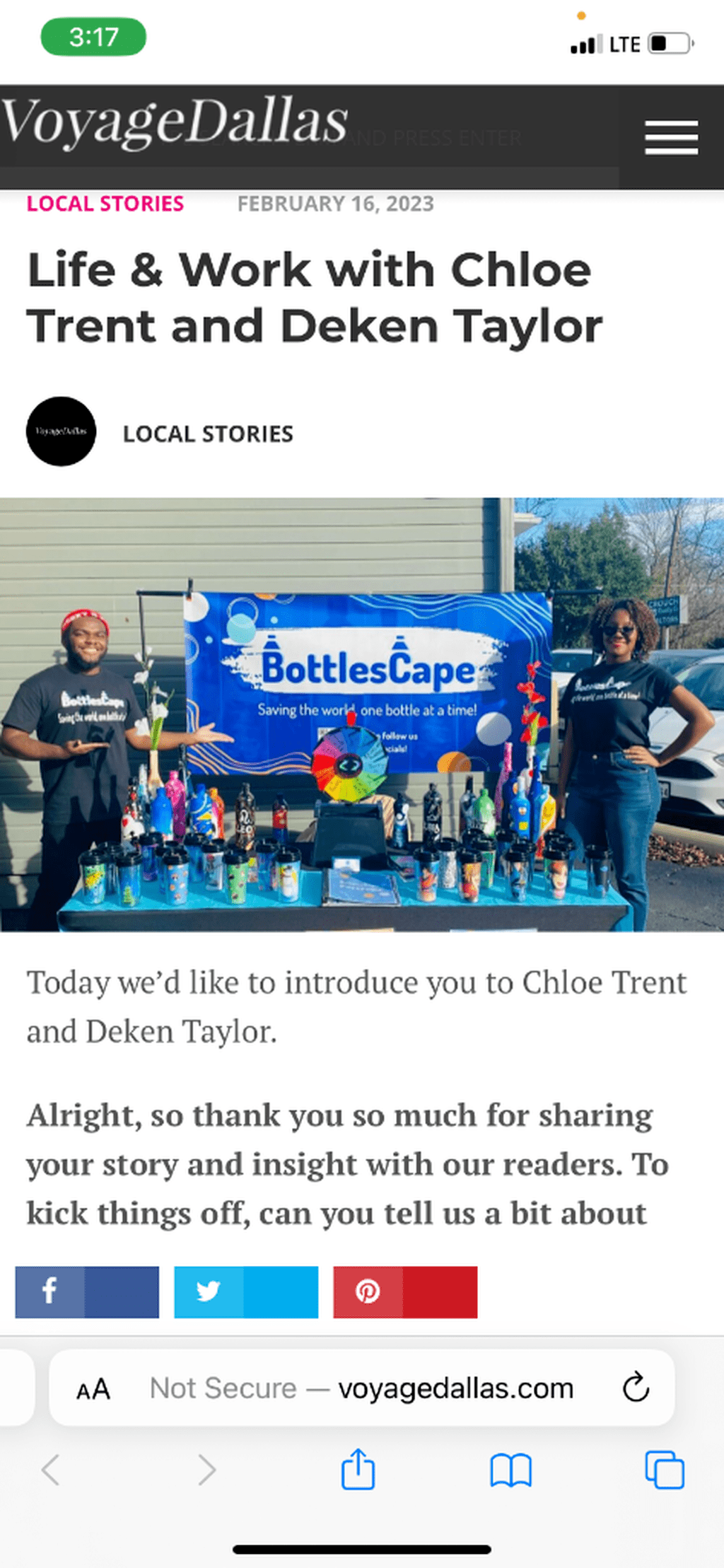 Voyage Dallas Feature