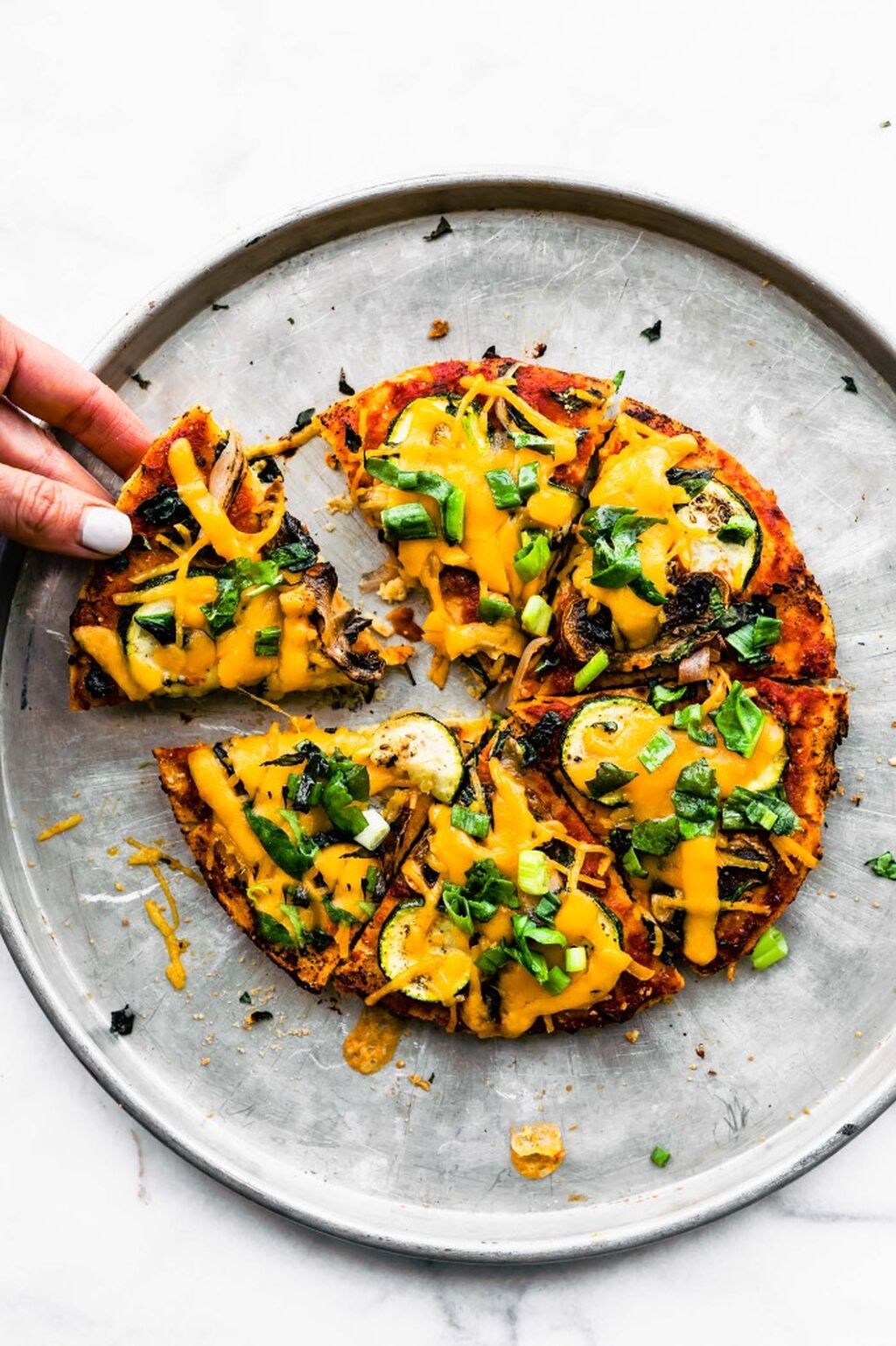 Socca pizza (gluten free)