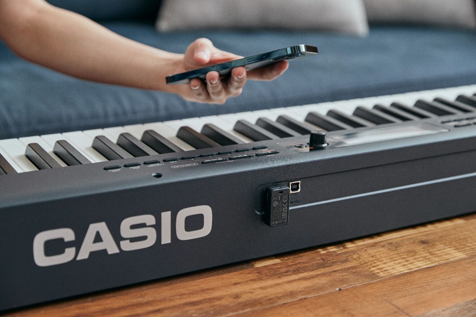 Download the Casio Music Space App