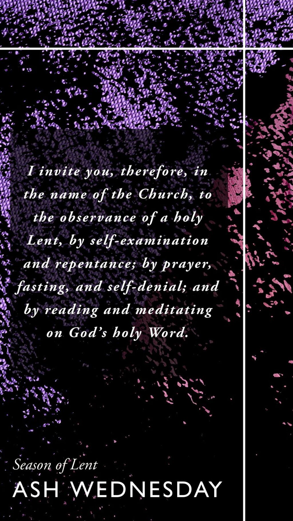 Lent Pinterest Board