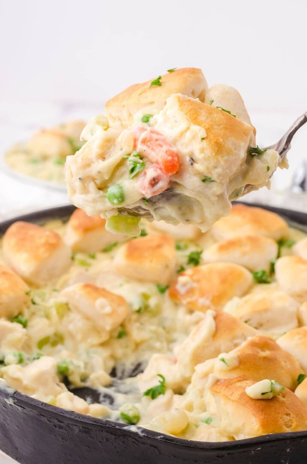 Chicken Pot Pie Skillet