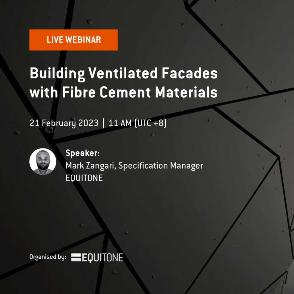 Recording / Building Ventilated Facades with Fibre Cement Materials