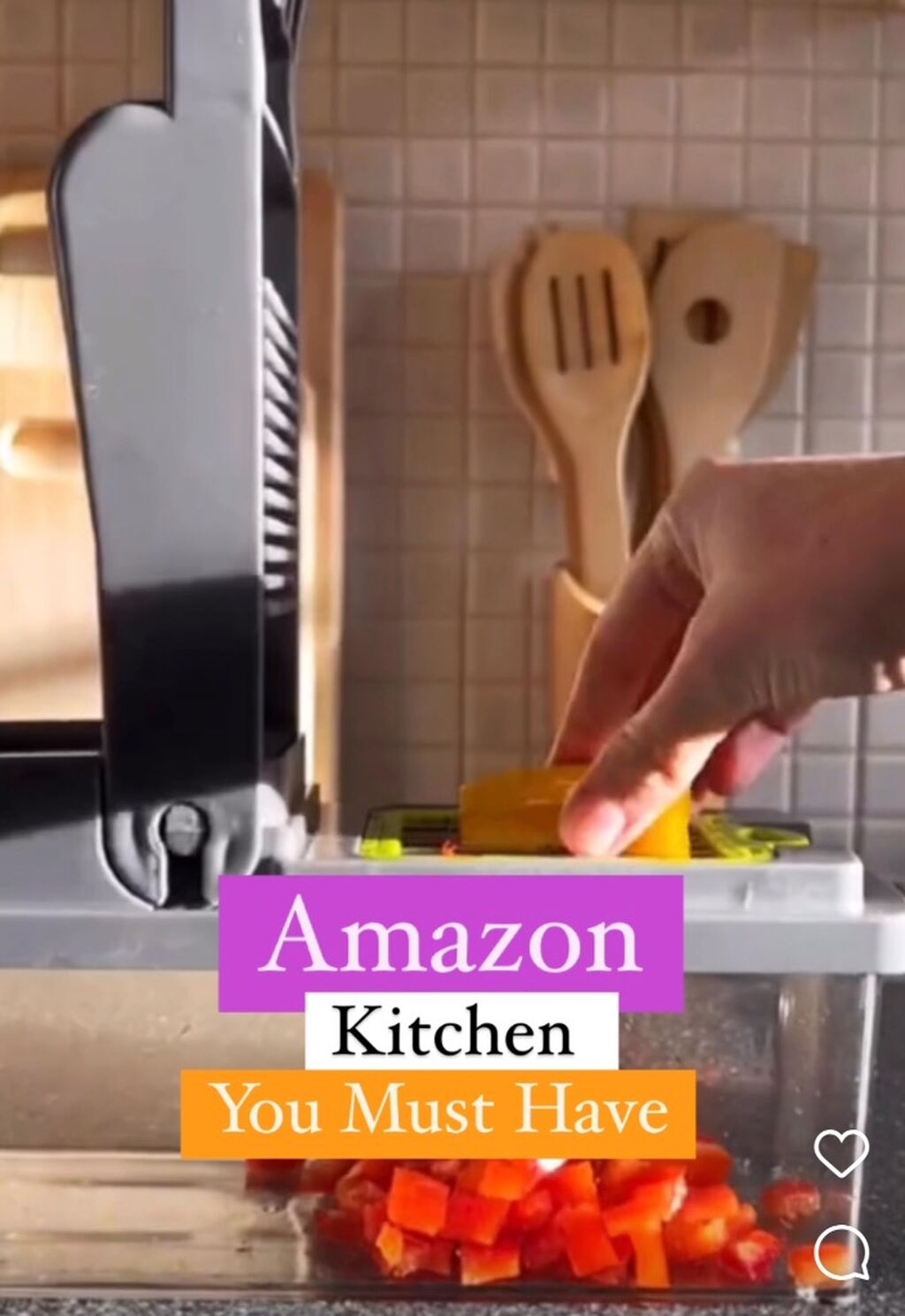 Vegetable chopper use code YI8PJW8D