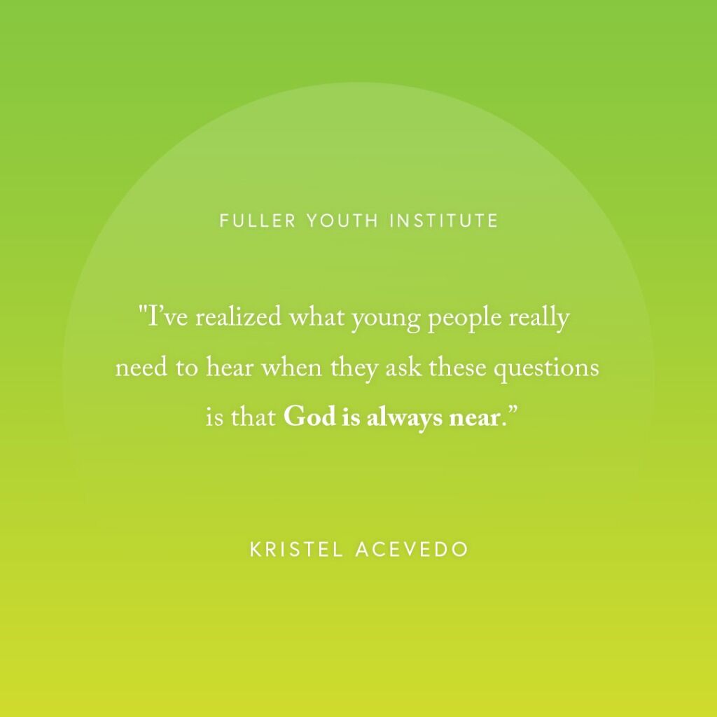 4 answers to offer teens when God seems far away