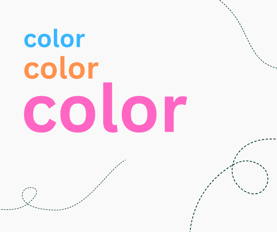 Color Blog Post