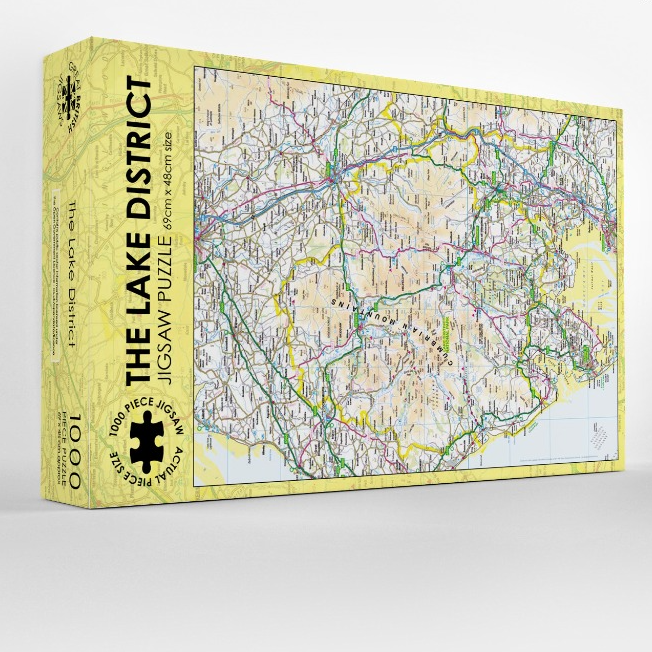 Lake District Map Jigsaw