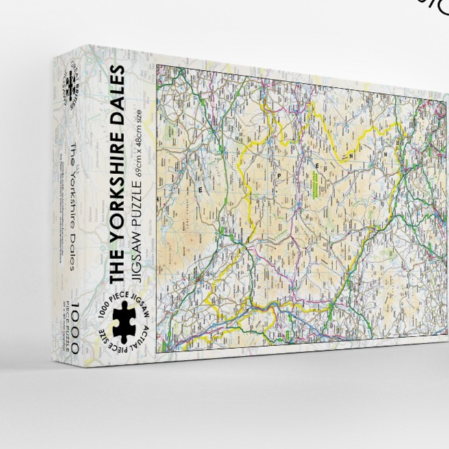 Yorkshire Dales Map Jigsaw