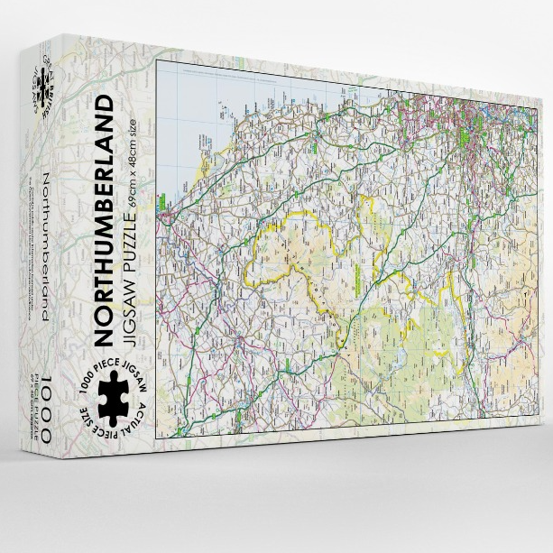 Northumberland Map Jigsaw
