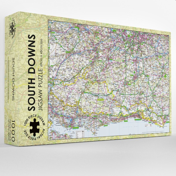South Downs Map Jigsaw