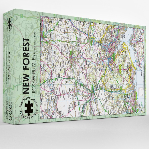 New Forest Map Jigsaw
