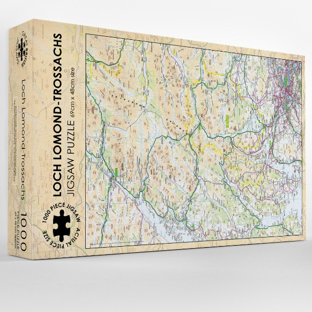 Loch Lomond & Trossachs Map Jigsaw