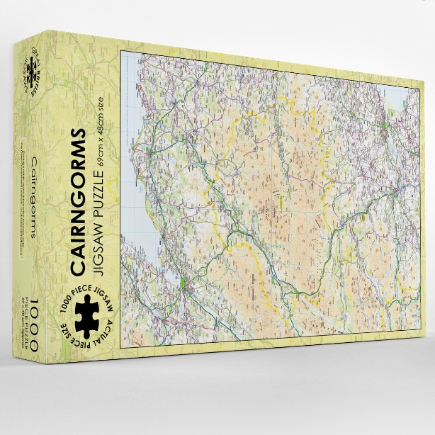 Cairngorms Map Jigsaw
