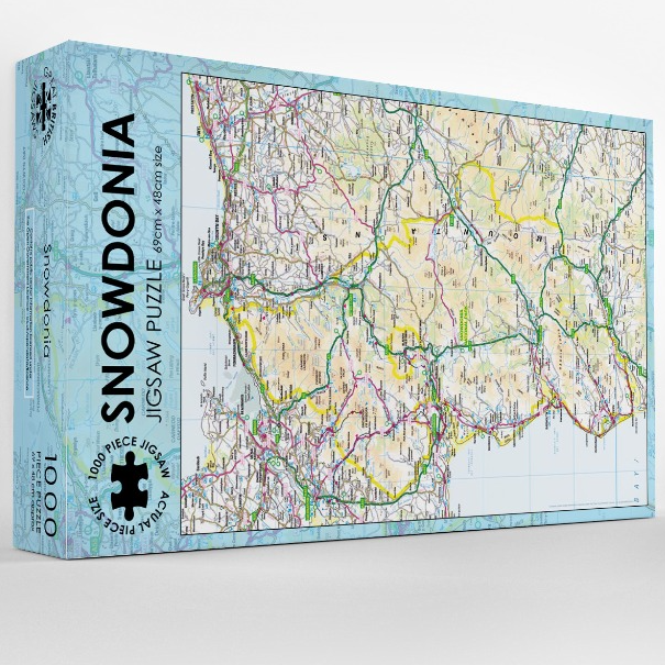 Snowdonia Map Jigsaw