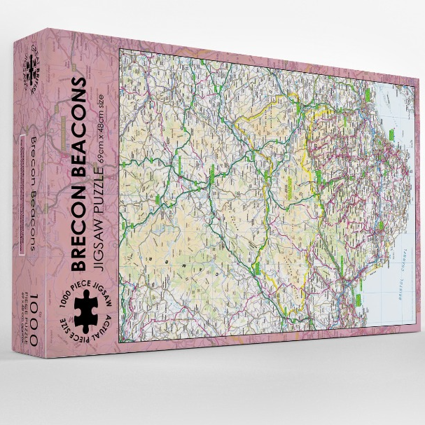 Brecon Beacons Map Jigsaw