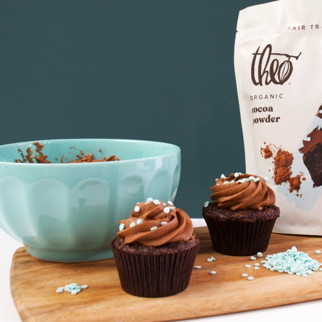 Chocolate Cupcakes with Chocolate Salted Caramel Buttercream