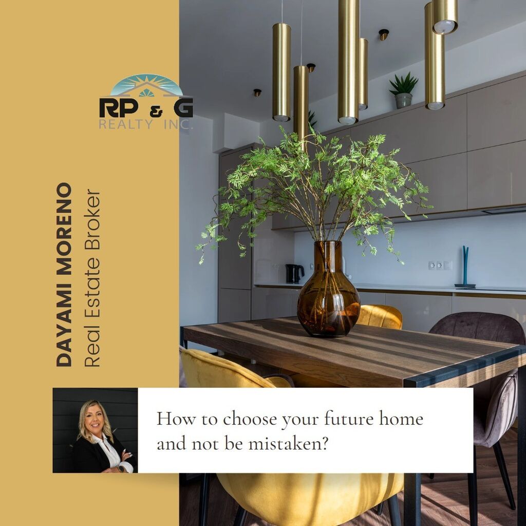 How to choose your future home!