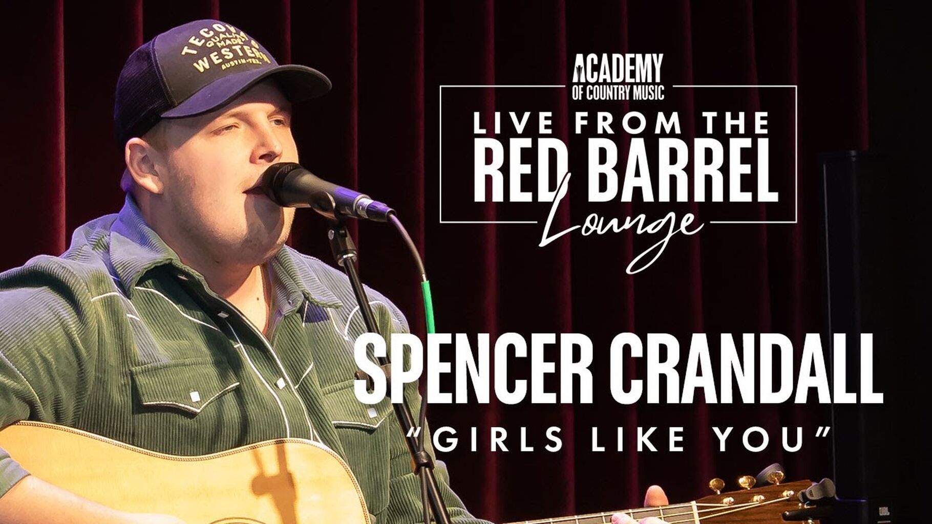 Spencer Crandall - "Girls Like You," Live From the ACM Red Barrel Lounge