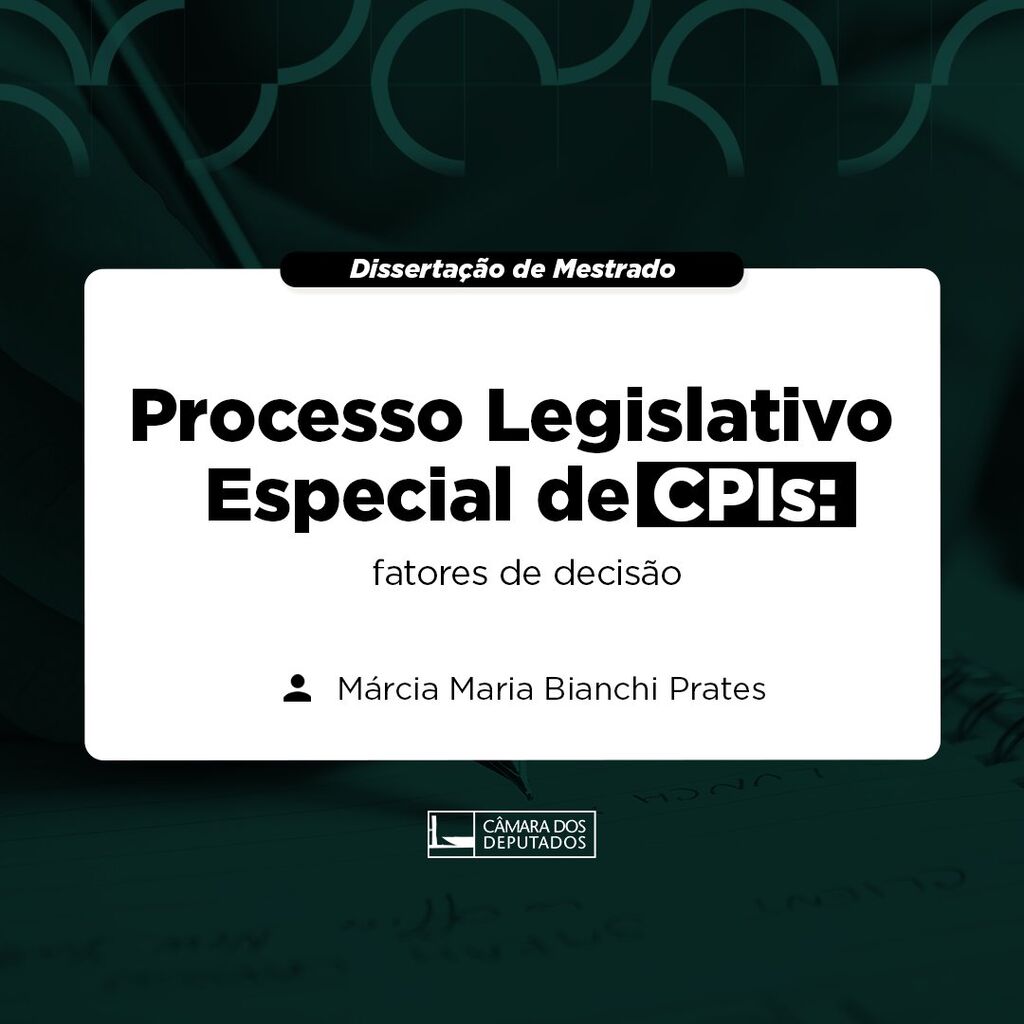 Processo legislativo especial de comiss&otilde;es parlamentares de inqu&eacute;rito: fatores de decis&atilde;o