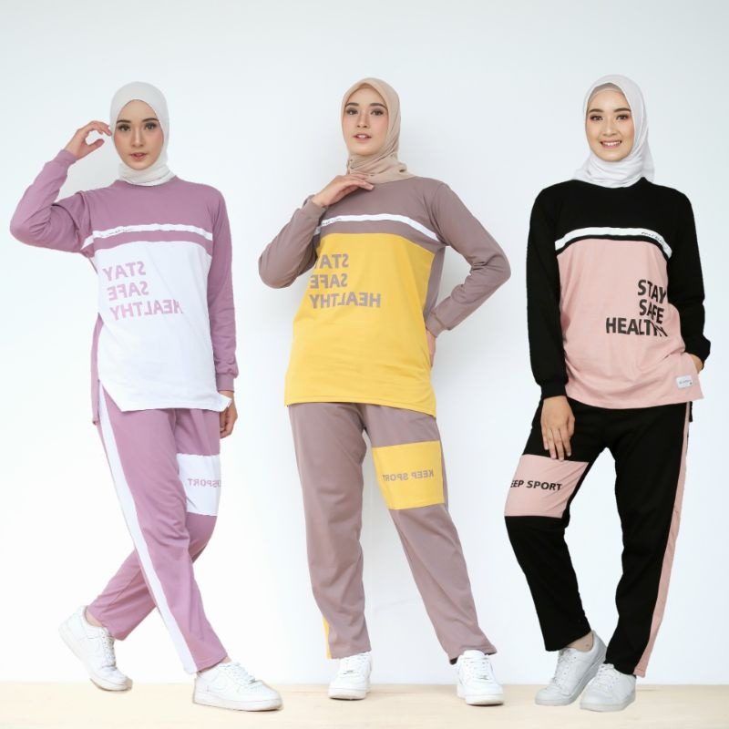 Setelan baju olahraga wanita