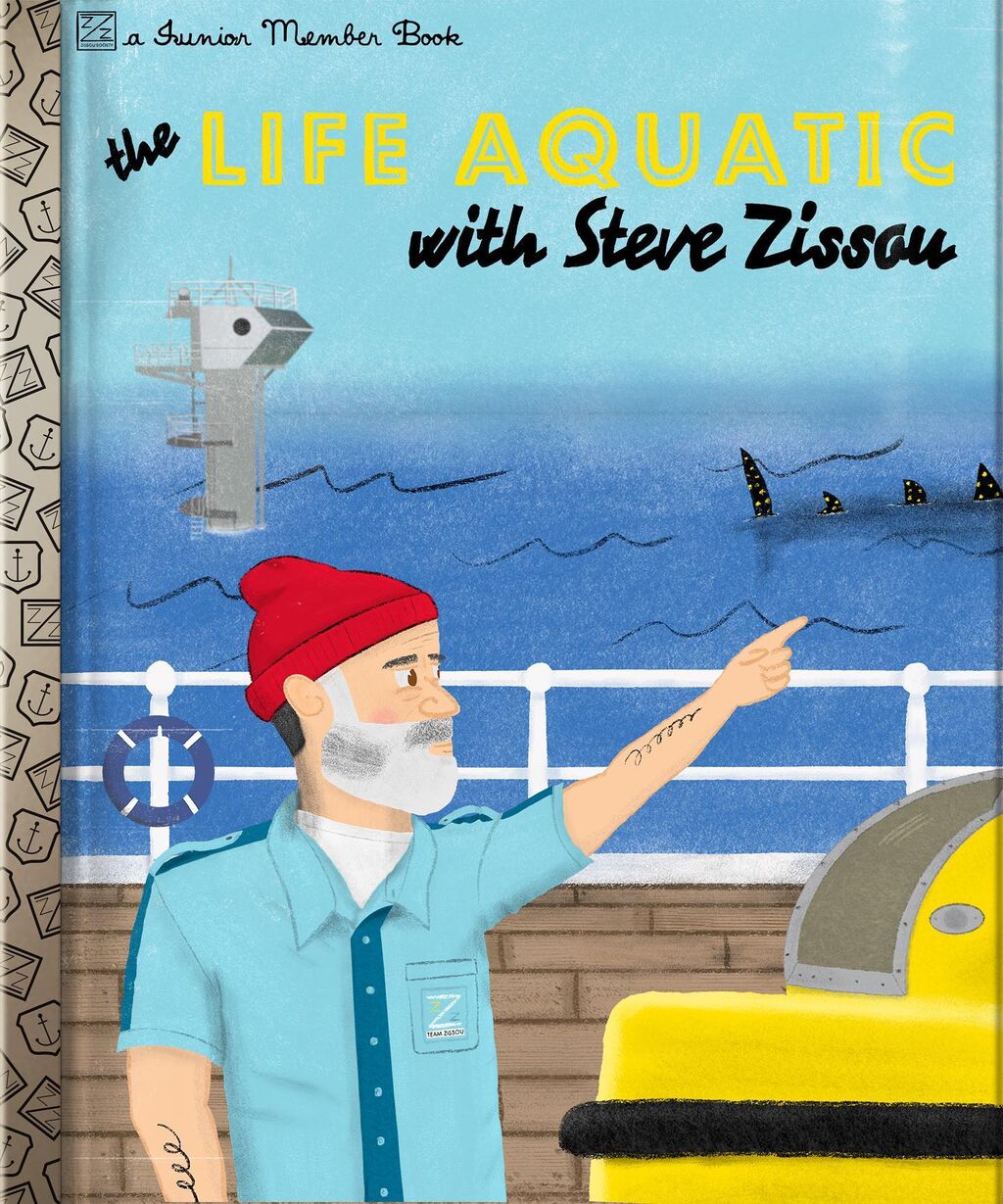 The Life Aquatic with Steve Zissou Little Golden Book Print