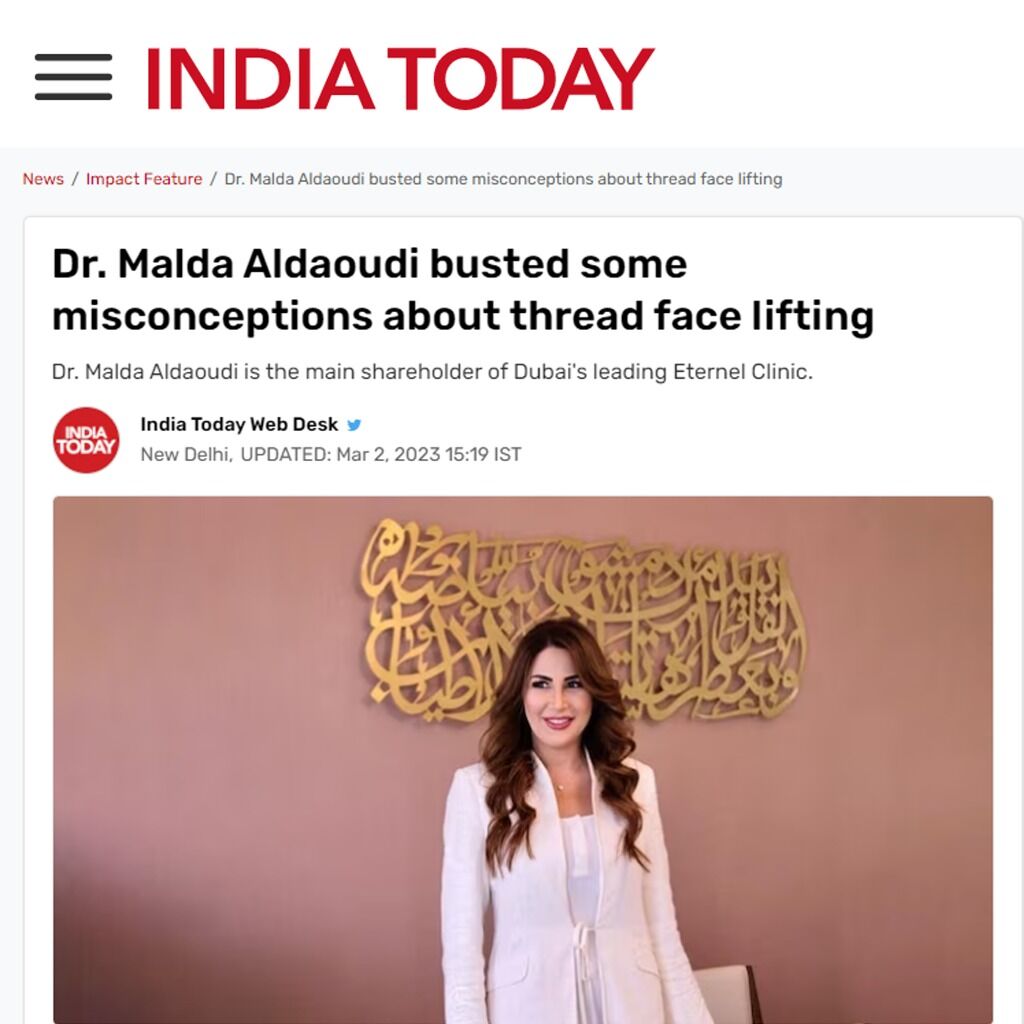Dr. Malda Aldaoudi busted some misconceptions about thread face lifting