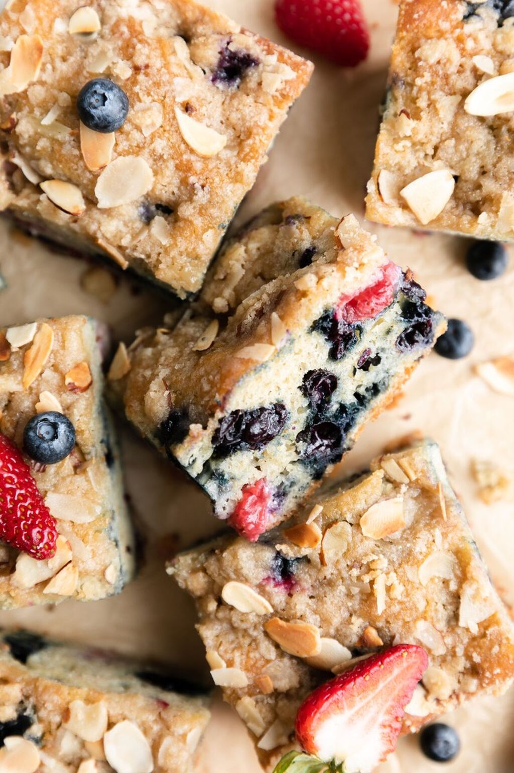 Mixed Berry Breakfast Cake (Carousel)