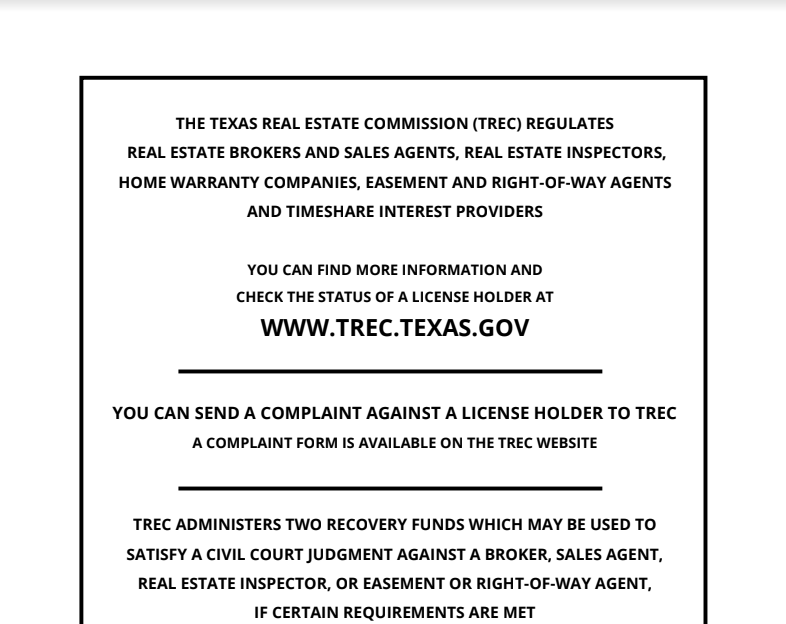 Consumer Protection Notice