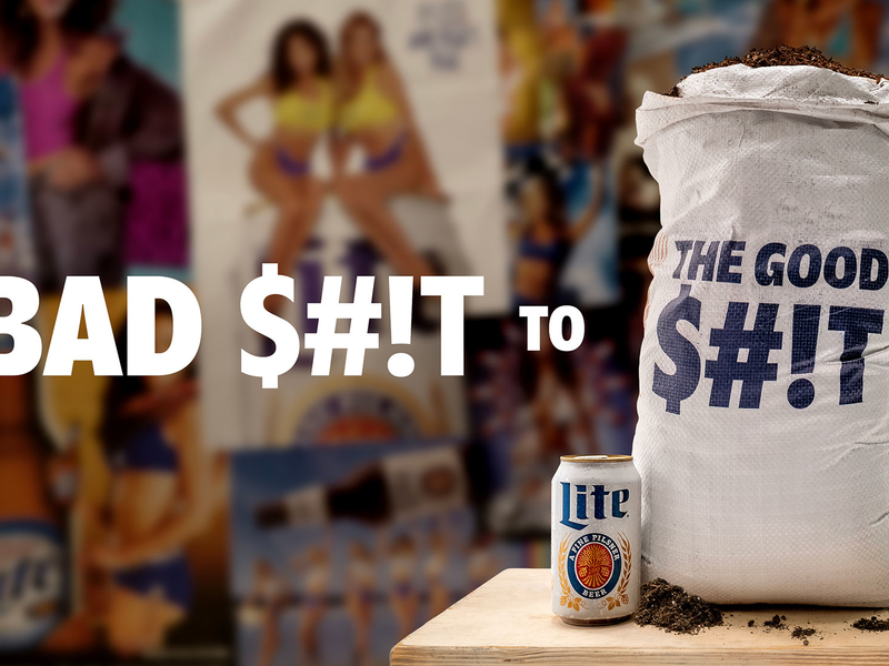 Miller Lite turns old sexist beer ads into fertilizer for Women&rsquo;s History Month