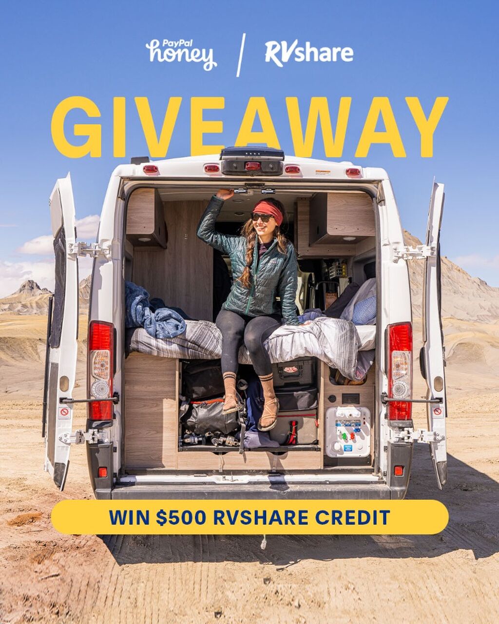 Honey x RVshare Giveaway Rules
