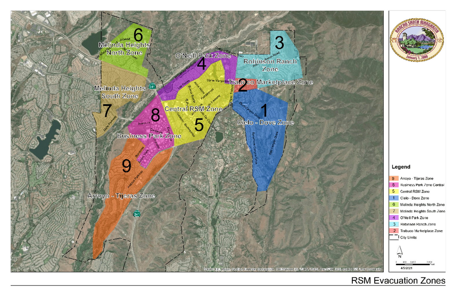Evacuation Zones
