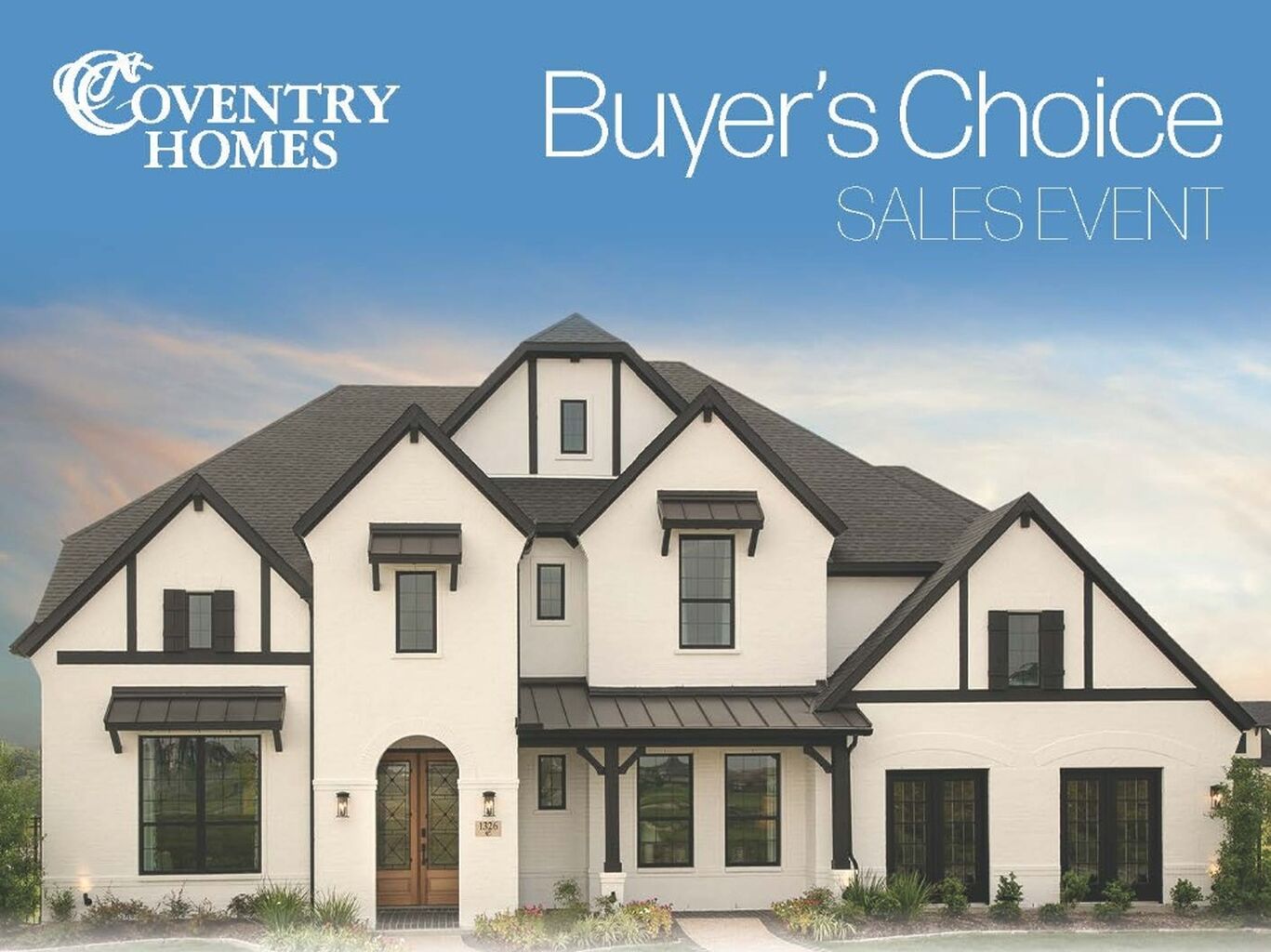 Buyers Choice Sales Event from Coventry Homes